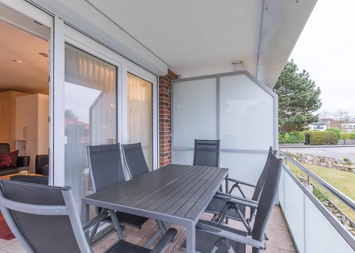 公寓 Haus Duenenflair, Whg 2 库克斯港